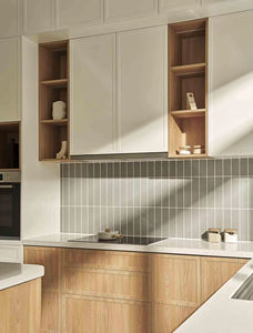 Vermonhouzz Cucina Moderna Bicolore Personalizzata, <span class=keywords><strong>Mobile</strong></span> da Cucina Scandinavo a L con <span class=keywords><strong>Forno</strong></span> Integrato - Product Image 5