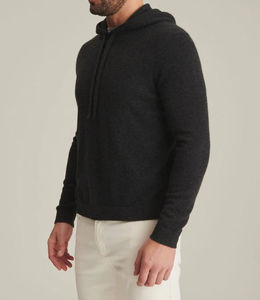 เสื้อกันหนาวมีฮู้ดผ้าแคชเมียร์ผ้าฝ้าย100% ขนแปรงภายในหรือผ้าแคชเมียร์ปรับแต่งได้ - Product Image 3