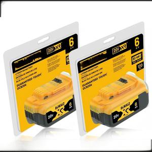 Nueva Batería DeWALT <span class=keywords><strong>20V</strong></span> DCB206 DCB205 2026 de Gran Capacidad, Compatible con Herramientas Inalámbricas DeWALT, Admite Venta Directa de Fábrica OEM - Product Image 1
