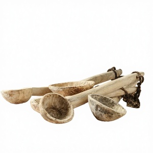 Cuillère vintage en teck indien de 14 pouces, écologique, sans danger pour les aliments, antidérapante, légère, extra longue - Product Image 3