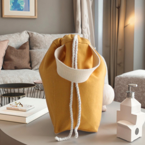 <span class=keywords><strong>Bolsa</strong></span> de Lona para Proyectos de Tejer, <span class=keywords><strong>Bolsa</strong></span> con Cordón para Guardar Obras de Crochet - Product Image 5