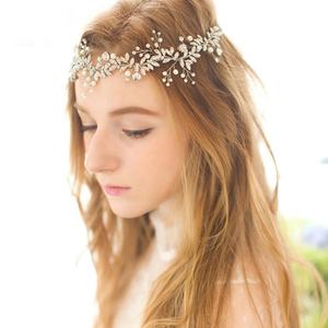 Luxus Haarschmuck Stirnband Frauen Braut Kristall Strass Kopf bedeckung für Frauen Party Prom - Product Image 6