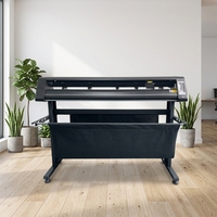 Plotter de Corte de Etiquetas EH-1350TS de Fábrica China, con Soporte de Metal y Cesta para Papel, Varios Tamaños