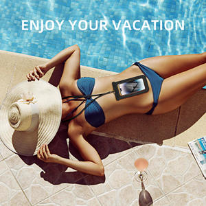 <span class=keywords><strong>Pochette</strong></span> de téléphone étanche en PVC vente chaude pour iPhone étui à écran tactile de rafting et de plongée en plein air pour Amazon Stock - Product Image 2