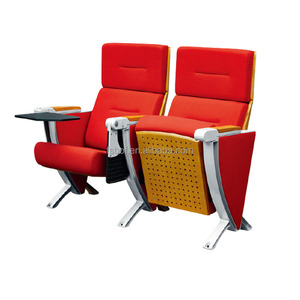 Silla de entrenamiento para sala de conferencias con mesa de escritura, sillas de teatro, silla de cine, asientos de auditorio, muebles modernos - Product Image 1