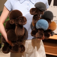 Adorable Peluche Chameau de Simulation, Compagnon de Table et Décoration