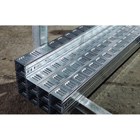 Chemin de câbles en aluminium enduit de poudre de grillage personnalisable d'acier inoxydable plateau et goulotte galvanisés d'échelle