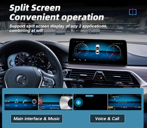 راديو سيارة بنظام تحديد المواقع شاشة أندرويد 13 8 + + GB مع شبكة سيارات لاسلكية 4G - Product Image 5