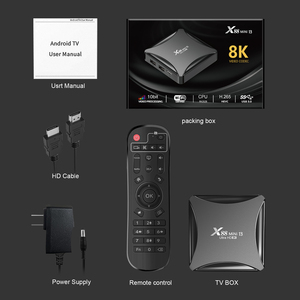 X88 Pro 13 <span class=keywords><strong>Mini</strong></span> rk3528 4G 32G <span class=keywords><strong>Android</strong></span> 13 TV Box DDR3 RJ45 100m 2.4G/5G Wifi Rockchip Chip 4K HD Quad Core eMMC thông minh Set Top Box - Product Image 5