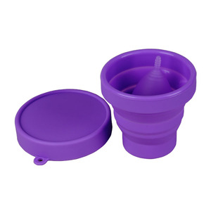 2020 nuevo médico señora período plegable de Copa Menstrual de la FDA esterilizador de silicona - Product Image 6