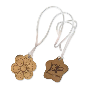 Différentes spécifications personnalisées Étiquettes volantes décoratives en <span class=keywords><strong>bois</strong></span> naturel Gravure au laser Signe <span class=keywords><strong>de</strong></span> marque en <span class=keywords><strong>bois</strong></span> - Product Image 2