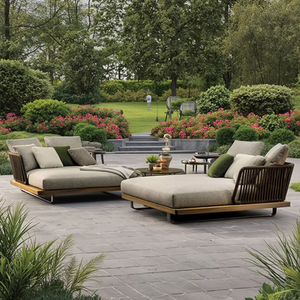 Mobilier d'extérieur moderne en aluminium avec cadre en <span class=keywords><strong>bois</strong></span> massif tissu corde nouveau Design chaise <span class=keywords><strong>de</strong></span> <span class=keywords><strong>jardin</strong></span> patio canapé ensembles <span class=keywords><strong>salon</strong></span> hôtel - Product Image 6