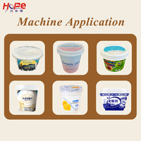 Machine de remplissage et de scellage automatique multifonctionnelle pour gobelets en verre et en plastique, yaourtières, avec haute précision