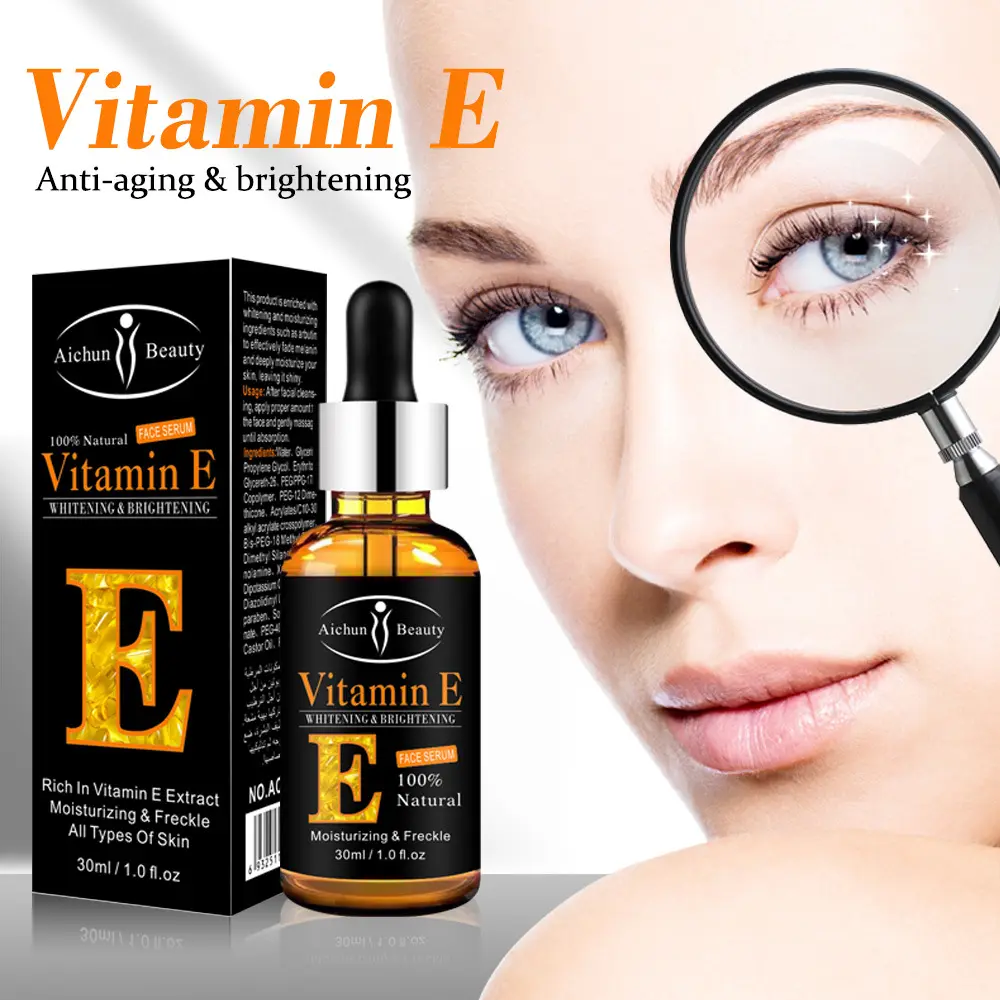 Aichun Vitamin E Oilเซรั่มAnti Aging Brightening Skin Careเซรั่ม