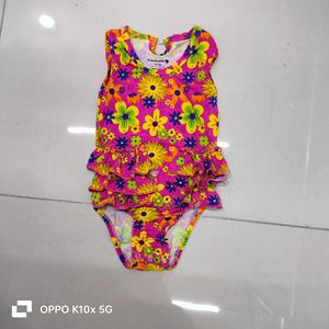 Özel Çiçek Baskılı Süt İpek Bebek Kıyafetleri Bebek Bambu Fırfırlı Kolsuz Balon Tulum Pijama - Product Image 6