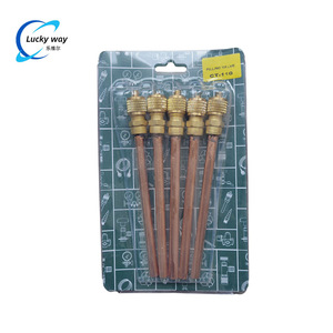 Valve de remplissage Hengsen CT-110 en laiton, unidirectionnelle, pour climatisation et réfrigération, longueur 90 mm, diamètre 6,5 mm - Product Image 1