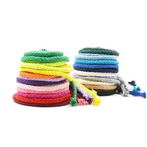 Corde en coton 5 mm 8 brins couleur bricolage <span class=keywords><strong>tapisserie</strong></span> tressée à la main cordon macramé cordon en coton - Product Image 5