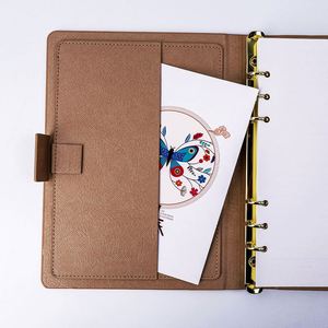 Multifunctional Magnetic <b>A5</b> Notebooks Paper Products Cover Loose-leaf Hardcover School Business Meetings Stylish Office Gift - Product Image 4