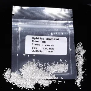 Starsgem wholesale Price round loose diamonds small size 1mm HPHT Synthetic real loose diamonds