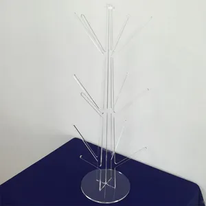 Supporto per ciambelle in acrilico trasparente con ciambella albero espositore per tavolo da Dessert