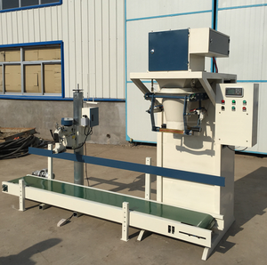 50kg Fertilizer Granule Weighing Filling <b>Machine</b> with Twin Hopper and Industrial <b>Sewing</b> System - Product Image 2