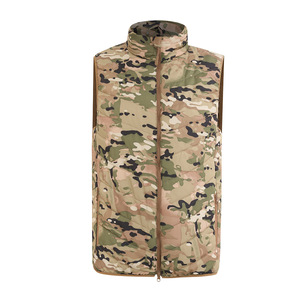 Nuovo <span class=keywords><strong>Gilet</strong></span> Tattico Invernale da <span class=keywords><strong>Uomo</strong></span>, 100% Poliestere, Slim-Fit, Imbottito, Caldo, Mimetico, per Sport all'Aperto - Product Image 5