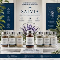 Extrait de Salvia Miltiorrhiza Naturel en Poudre 10% 20% Tanshinone IIA Qualité Alimentaire Extrait Aqueux HPLC