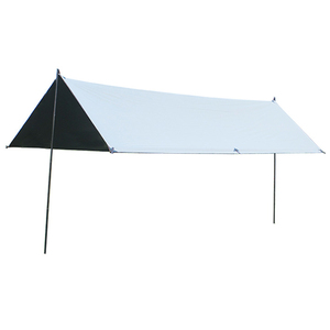 定制户外银尼龙蝇板遮阳篷防晒防水布吊床防雨棚帐篷野营防水布 - Product Image 1