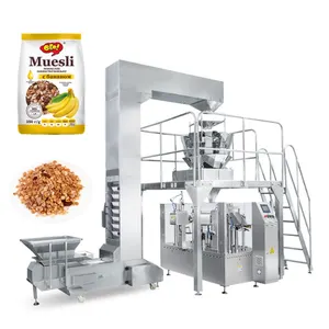 Russie petit déjeuner farine d'avoine céréales semoule de maïs Machine d'emballage automatique Doypack sac Machine