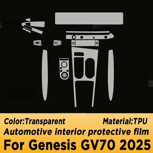 Para Genesis GV70 2025, Pantalla <span class=keywords><strong>de</strong></span> Navegación, <span class=keywords><strong>Película</strong></span> Protectora <span class=keywords><strong>de</strong></span> TPU para Interior <span class=keywords><strong>de</strong></span> Automóvil, Cubierta Protectora Antiarañazos - Product Image 3