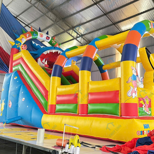 Château gonflable Pikachu 6m x 12m en PVC pour applications de jeu, installation facile, idéal parcs d'attractions, Vietnam - Product Image 5