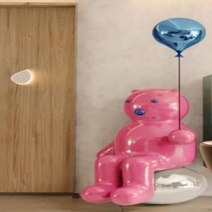 Scultura in Vetroresina Personalizzata di Grandi Dimensioni, Statua Esterna su Misura con <span class=keywords><strong>Immagine</strong></span> Cartoon, Statua in Resina Graffiti Pop Art - Product Image 3