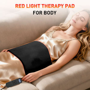 Tappetino per Terapia a Luce Rossa per Tutto il Corpo, 341 LED 660nm 850nm, 25x12.99\", Cuscinetti e Fascia Portatili Indossabili per Alleviare il Dolore alla Vita/Corpo - Product Image 6