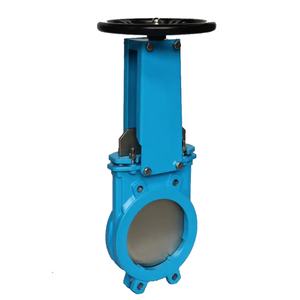 Válvula de Compuerta de Cuchilla de Alta Calidad DN150 con Volante, Tipo Brida y Tipo Lug, de Acero Fundido - Product Image 3