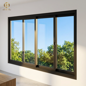 Fenêtres coulissantes en aluminium et verre, certifiées qualité, sécurisées, étanches, anti-effraction, pour maison, résidentielles, remplaçables, écologiques et économes en énergie - Product Image 1