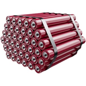 Heavy-Duty Carbon thép ba con lăn dây chuyền lắp ráp unpowered Baking sơn băng tải vành đai Con lăn chống bụi không thấm nước cho - Product Image 1