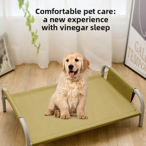 Portable Cooling Elevated <b>Dog</b> <b>Bed</b> Indoor Outdoor Chew Proof <b>Raised</b> Mesh Cot for Large <b>Dogs</b> Heavy Duty with Breathable Design - Product Image 3