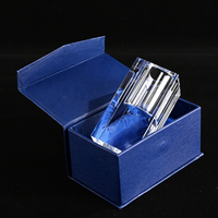 Pot à pinceaux et porte-stylo en cristal de luxe personnalisable, très populaire, avec boîte cadeau, pour décoration de table et artisanat