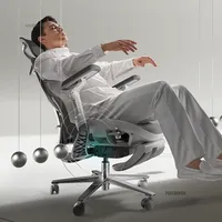 Chaise de bureau ergonomique, chaise de jeu pour ordinateur avec support lombaire, fauteuil de luxe, fabricant, vente en gros, OEM, ODM, sur mesure