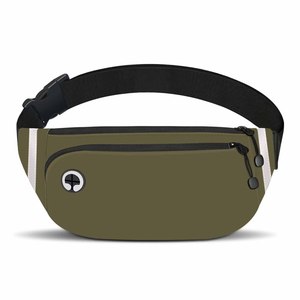 Riñonera de nailon Unisex con cierre de cremallera, cinturón <span class=keywords><strong>para</strong></span> <span class=keywords><strong>correr</strong></span> con pecho impermeable, portador de teléfono móvil <span class=keywords><strong>para</strong></span> deportes al aire libre, viajes, senderismo - Product Image 2