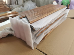 Suelo de Parqué de Bambú Sólido Tejido en Espiga, Diseño Chevron, para Interiores, Sala de Estar, Fácil Instalación, Flotante 5 - Product Image 6