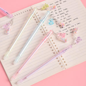 Schattige Snoep Cartoon Beer Vorm Kantoor School Student Kinderen Uitwisbare Gel Pennen Briefpapier Benodigdheden 0.5Mm Blauw Zwarte Inkt Aanpassen - Product Image 2