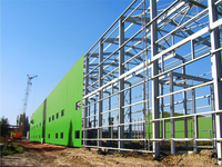 Usine de structure en acier préfabriquée à faible coût en Chine, usine préfabriquée, usine métallique