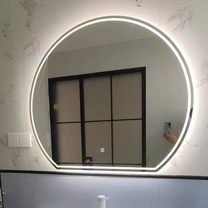 <span class=keywords><strong>Espejo</strong></span> de Baño Ovalado Iluminado <span class=keywords><strong>con</strong></span> Luces LED, <span class=keywords><strong>Espejo</strong></span> de Vanidad Semicircular Montado en la Pared <span class=keywords><strong>para</strong></span> Decoración de Dormitorio y Sala de Estar - Product Image 5