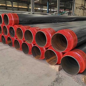Tuyau isolant préfabriqué en PU pour chauffage central urbain et système de chauffage des usines, vente en gros au Kazakhstan - Product Image 1
