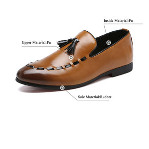 Mocassins à pampilles pour hommes et femmes, grandes tailles 37-48, design élégant - Product Image 2