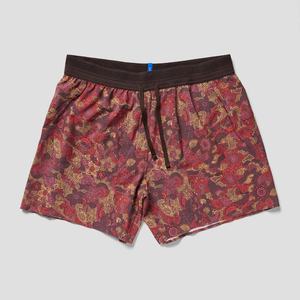 Short de course 2-en-1 pour homme à taille élastique haute, avec effet froncé aux fesses, long, extensible, pour l'entraînement et le sport, longueur 7 pouces - Product Image 6