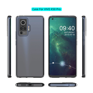 Custodia Ultra-sottile Trasparente in TPU Morbido per Serie di <span class=keywords><strong>Telefoni</strong></span> <span class=keywords><strong>vivo</strong></span>, Cover per Cellulare <span class=keywords><strong>vivo</strong></span> X50 Pro - Product Image 3