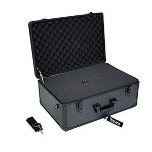 Échantillon gratuit : Boîtier rigide en aluminium avec insert en mousse personnalisable – 15 x 10 x 4 pouces (fini chromé) avec fermeture éclair pour outils - Product Image 5