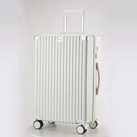 Bagages à barre de traction de luxe 20 \ "Boîte de voyage universelle à roue Couverts rigides directs Valise de vélo Bagage à main Nouvelle valise à barre de traction ABS